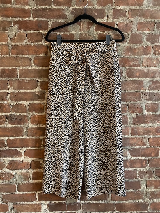 J. Crew Pants - Jcrew 100% Silk Cheetah Print Pants